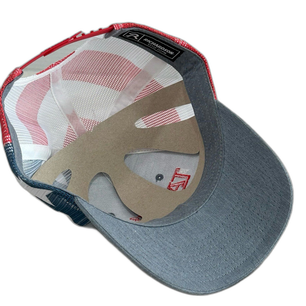 Richardson Cap Hat Men's SnapBack Tackle Box Marathon Fla.Keys USA Inspired - Picture 8 of 12